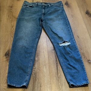 Women’s Hudson Blue Distressed Jeans Size 32